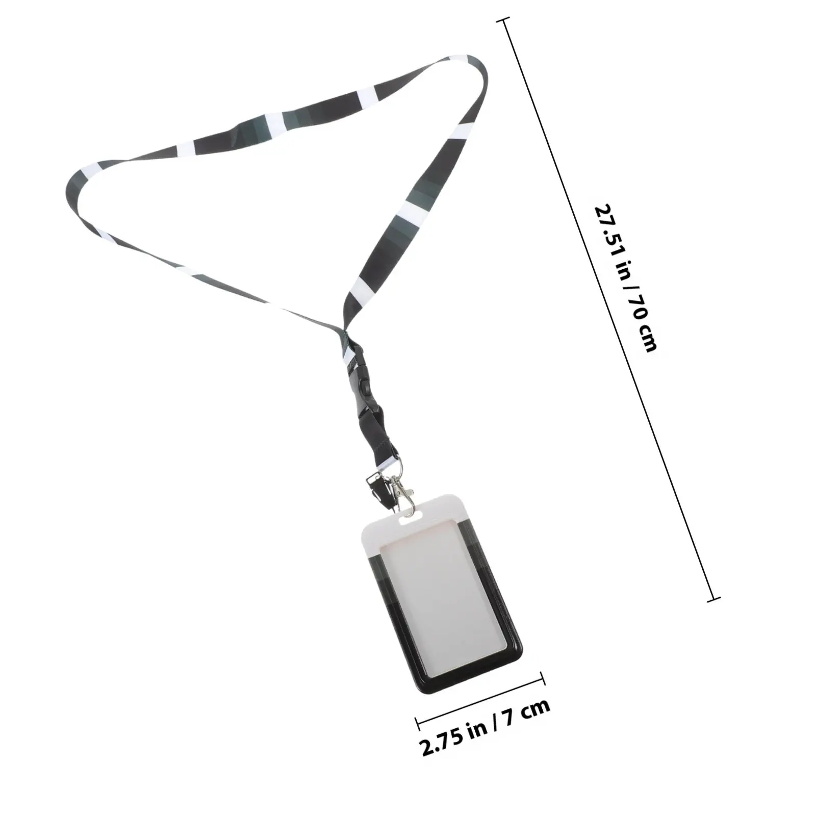 Badge Holder Hot Transfer Print Cute Pattern Id Card Protector School Bus Pass Cover Student Card Sleeve Retractable Lanyard