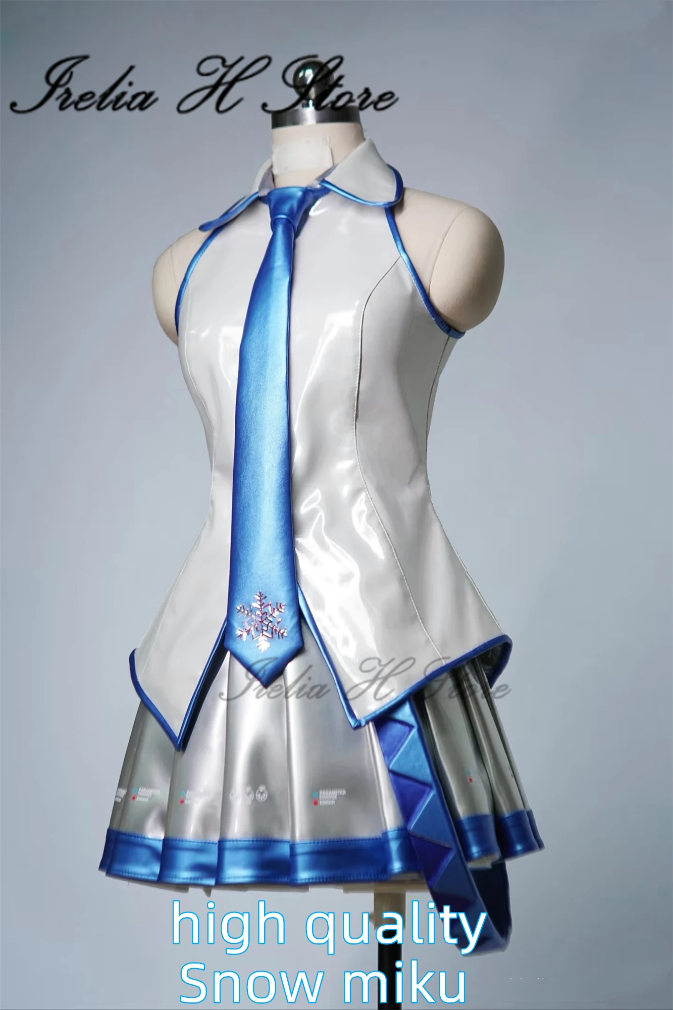 Irelia H Store Custom size Snow mi Cosplay Costume Formula uniform costumes high quality