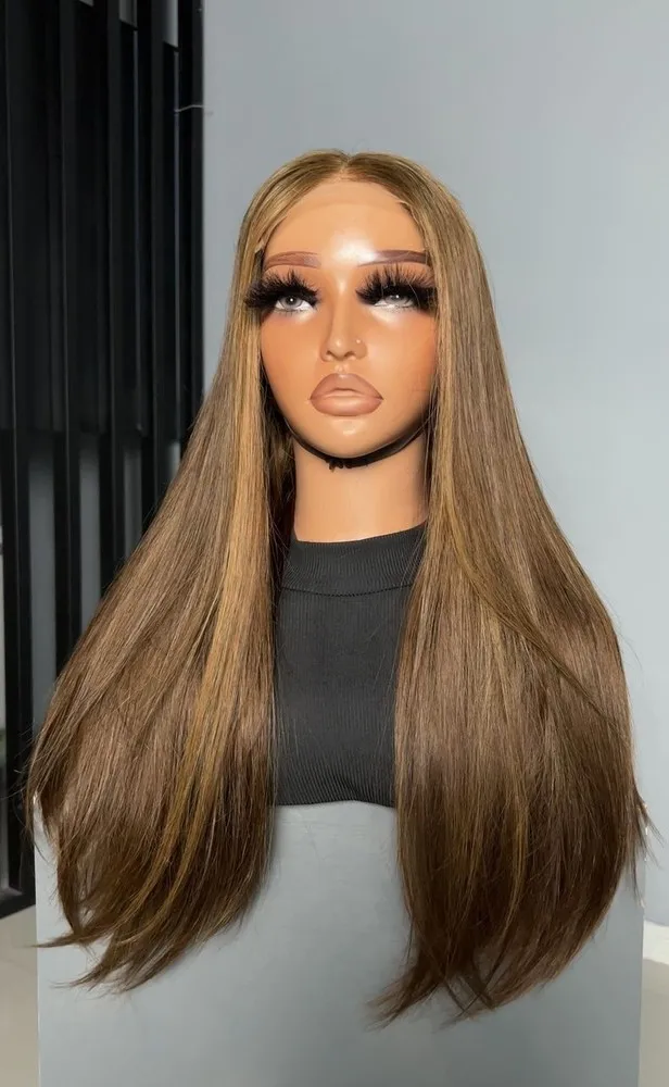 

100% , 5x5 HD Lace Closure Wig, SDD, Straight, 200% density
