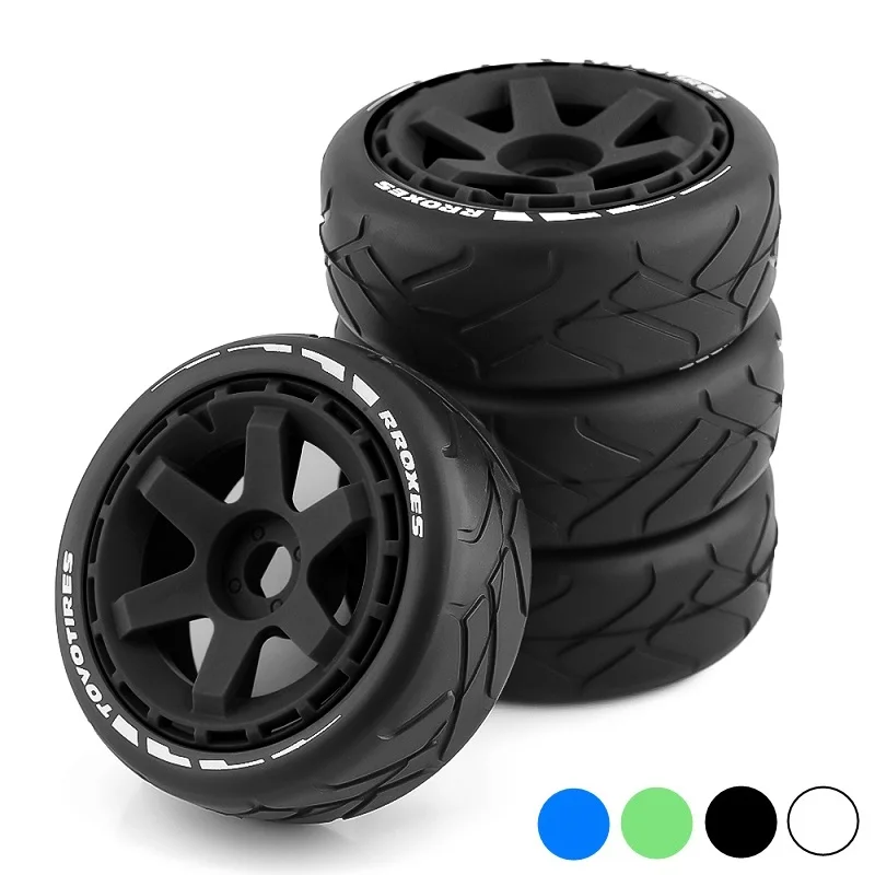 

105 мм 1/8 RC Off-Road Багги Шины Колесо 17 мм Шестигранное для ARRMA Traxxas Redcat Team Losi Kyosho VRX HPI WR8 HSP Hobao 1:8 RC Car
