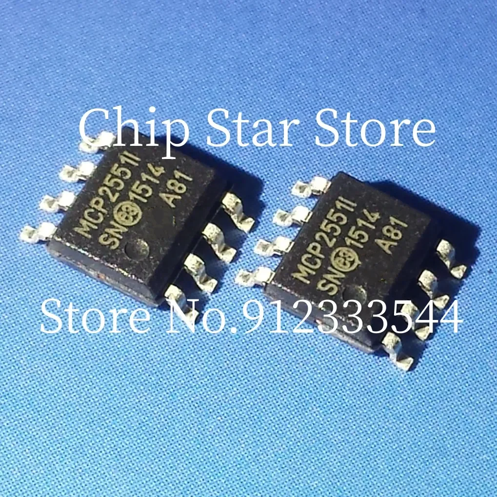 5-100Pcs MCP2551-I/…