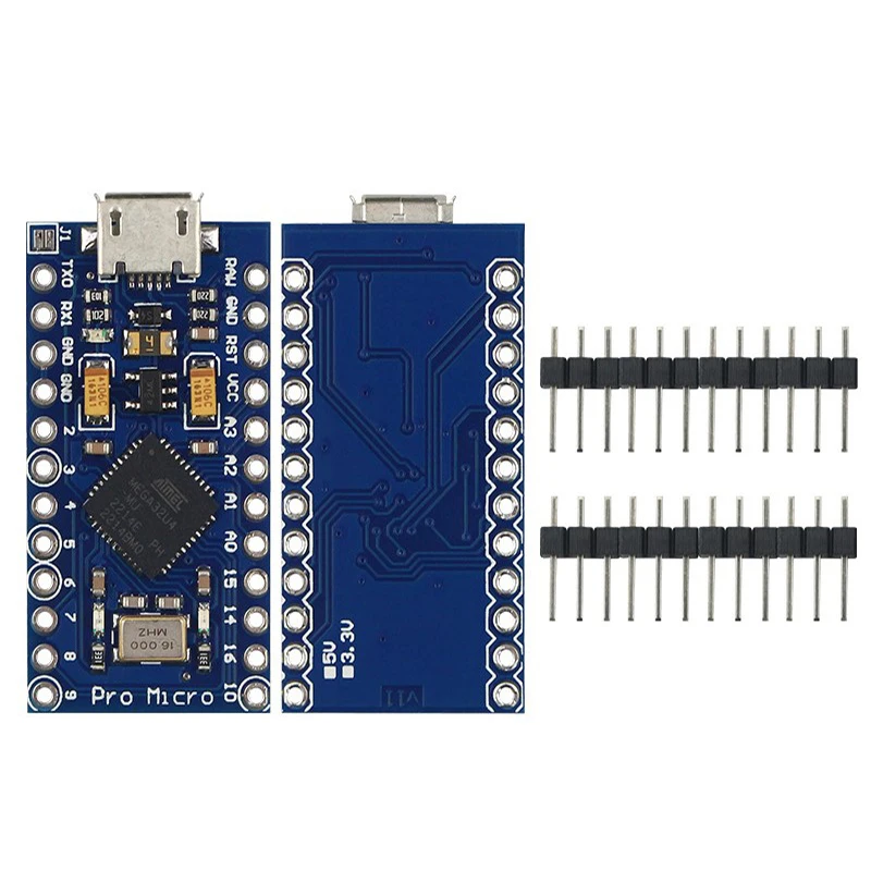 MICRO/MINI/TYPE-C USB Pro Micro for arduino ATmega32U4 5V/16MHz Module