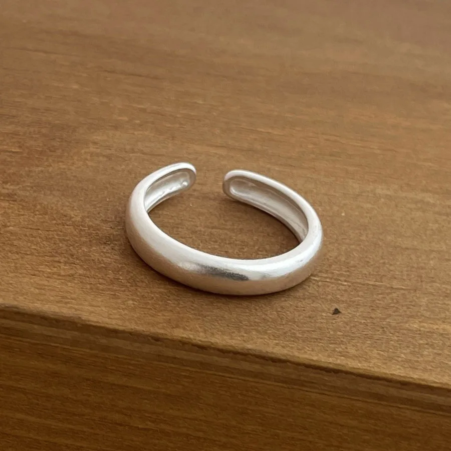 Women's 925 Sterling Silver Minimalist Handmade Ring Set