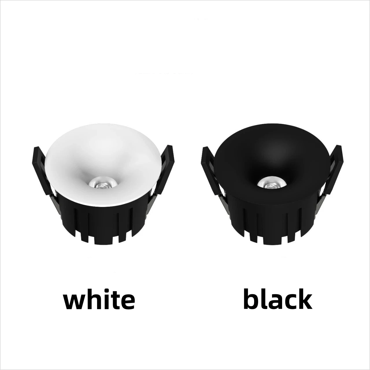 واحد منحني راحة المضادة للوهج LED النازل عكس الضوء AC85-265V ضوء السقف الأضواء 9 واط 12 واط الأسرة غرفة المعيشة غرفة نوم ضوء