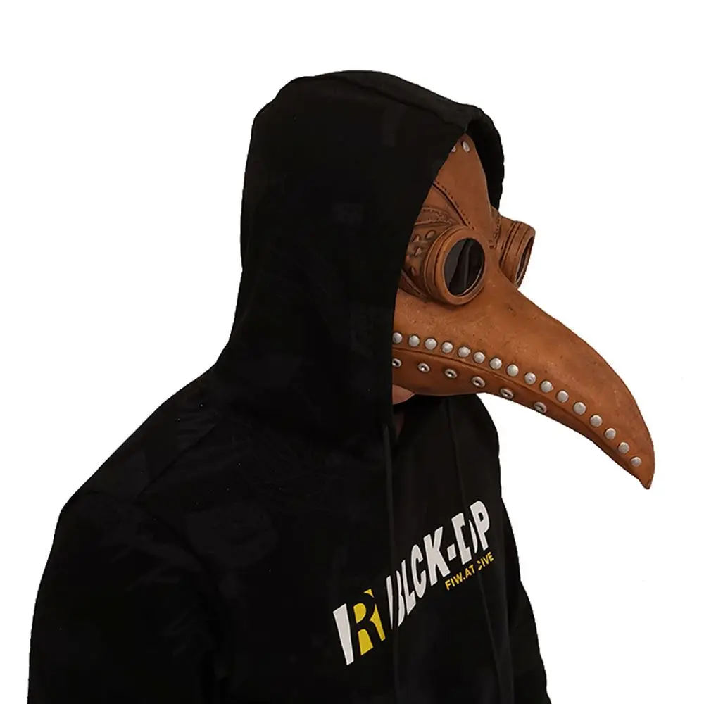 

Страшные трюки, игрушки, маски для косплея для женщин и мужчин, страшные маски на Хэллоуин, вечерние реквизит для косплея, маска доктора и птицы, средневековая маска в стиле стимпанк