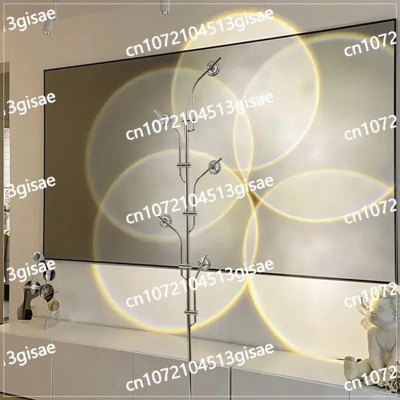 لغرفة النوم الديكور حائط الخلفية غروب الشمس مصباح أرضي غروب الشمس مصباح قوس قزح جو ضوء الليل ضوء الغروب #1