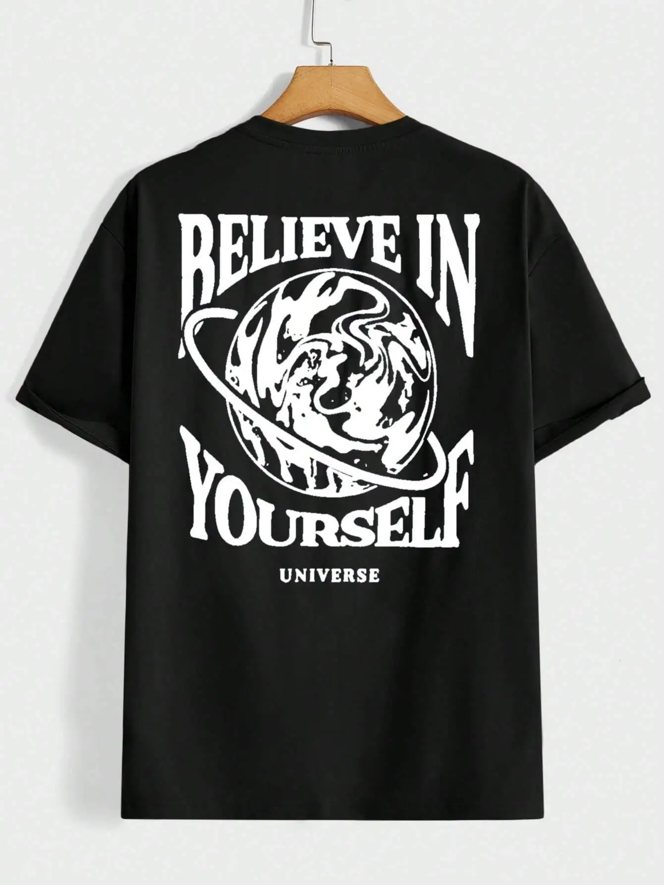 Believe In Yourself Printing Women T-Shirts Summer Casual Cotton Tee Shirts Street Fashion Short Sleeve Loose O-Neck Clothes