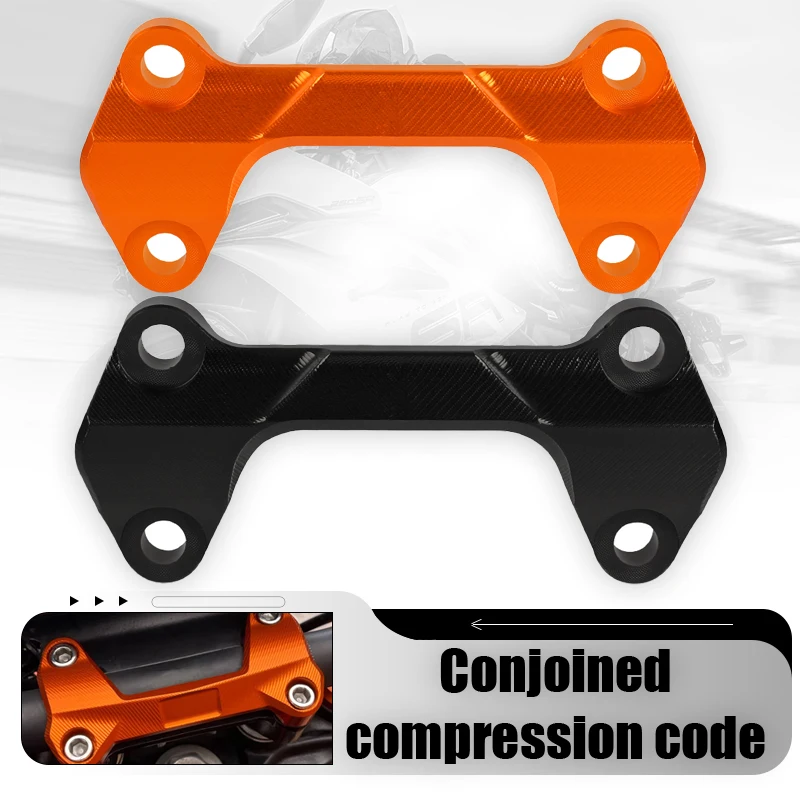 

For DUKE 125 200 250 390 2006-2019 2020 2021 2022 2023 2024 2025 Motorcycle Accessories Handlebar Risers Top Cover Clamp