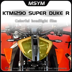 KTM 1290 슈퍼 듀크 R 헤드라이트 필름, 헤드라이트 필름, 테일 라이트 필름, 투명 보호 필름, 개조 액세서리