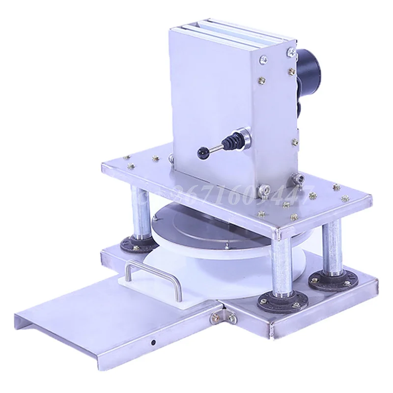 

Electric Stainless Steel Pizza Dough Press Machine Dough Sheeter Maker Pancake Flattening Dough Machine