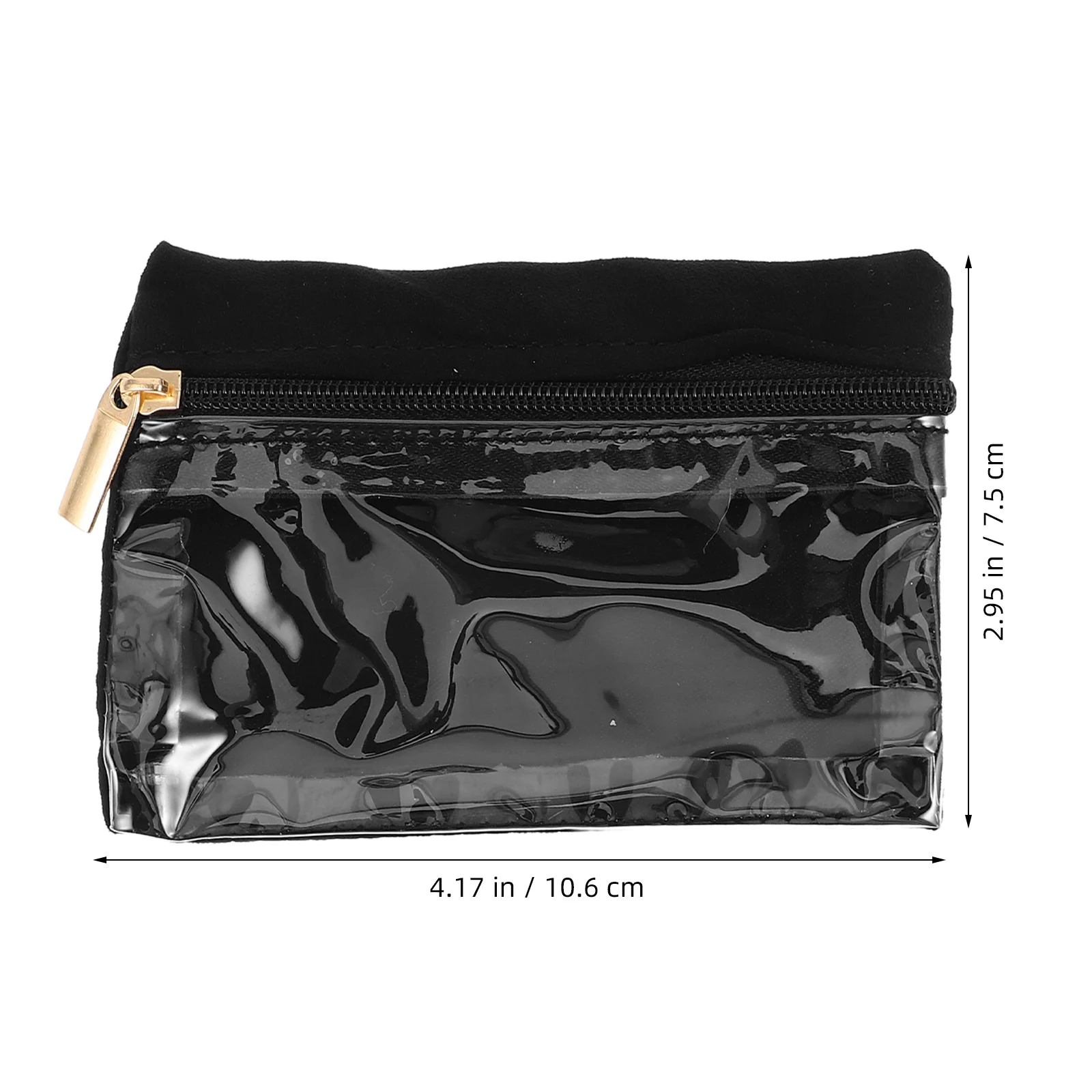 6Pcs Jewelry Organizer Bags Small Zipper Pouches Compact Travel Case for Necklaces Bracelets Watches Portable Jewelry Holder