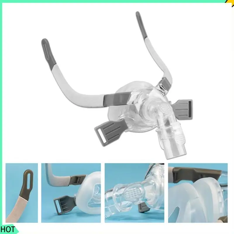 AWAH Health Care Tools Nasal Mask Silicone Anti Snoring Masque Soft And Sealed CPAP Mask