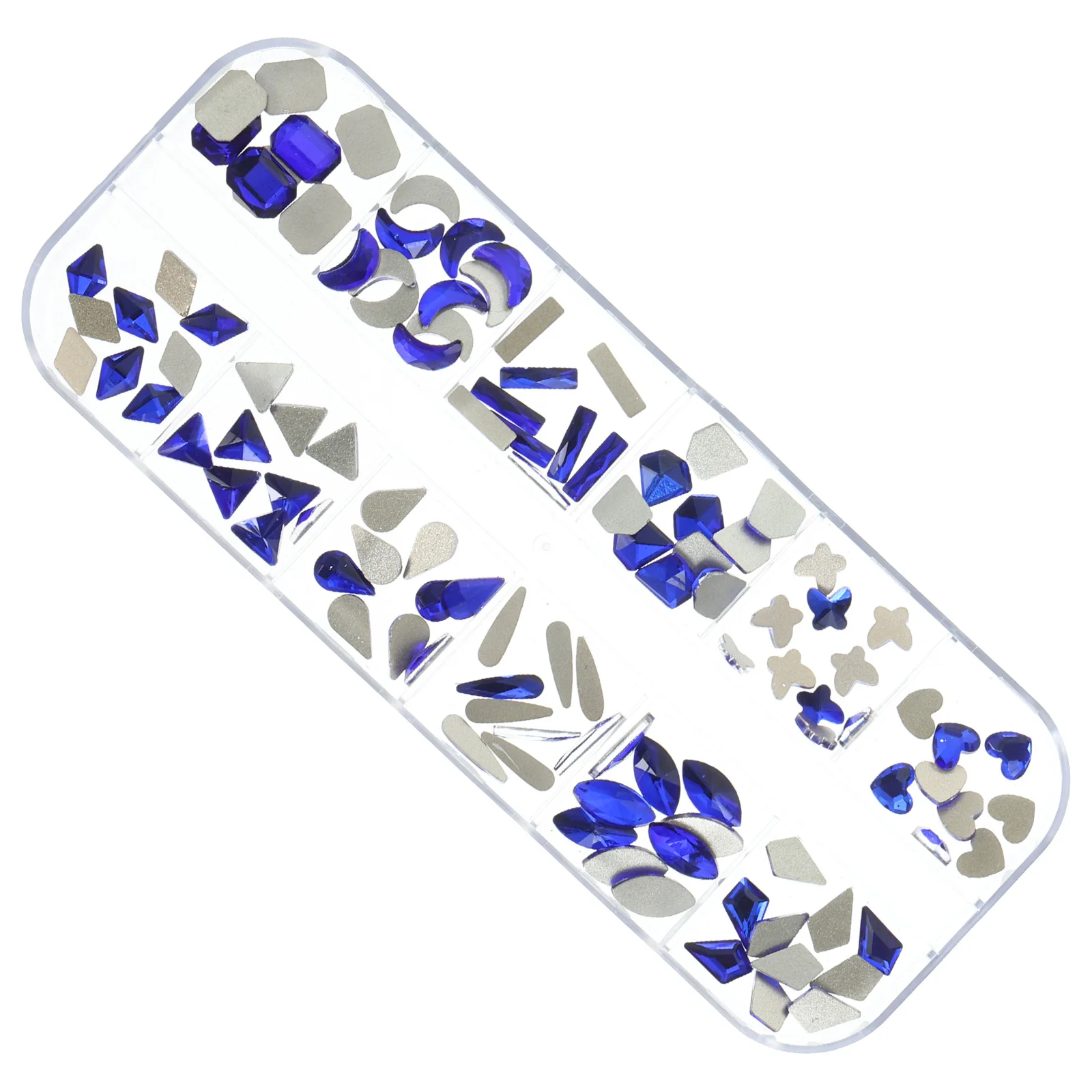 

Набор стеклянных страз для ногтей, лица, тела, макияжа, поделок, чехлов для телефонов, сумок, элегантный маникюр, блестящие, разные формы