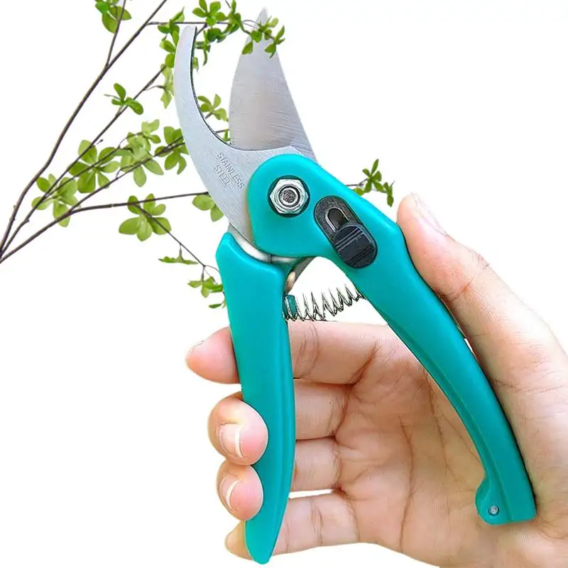 Garden Scissors Branch Tree Pruning Peeler Garden Tools Stripper Gardening Hand Tools Plant Cutting Scissors Ergonomics Plant