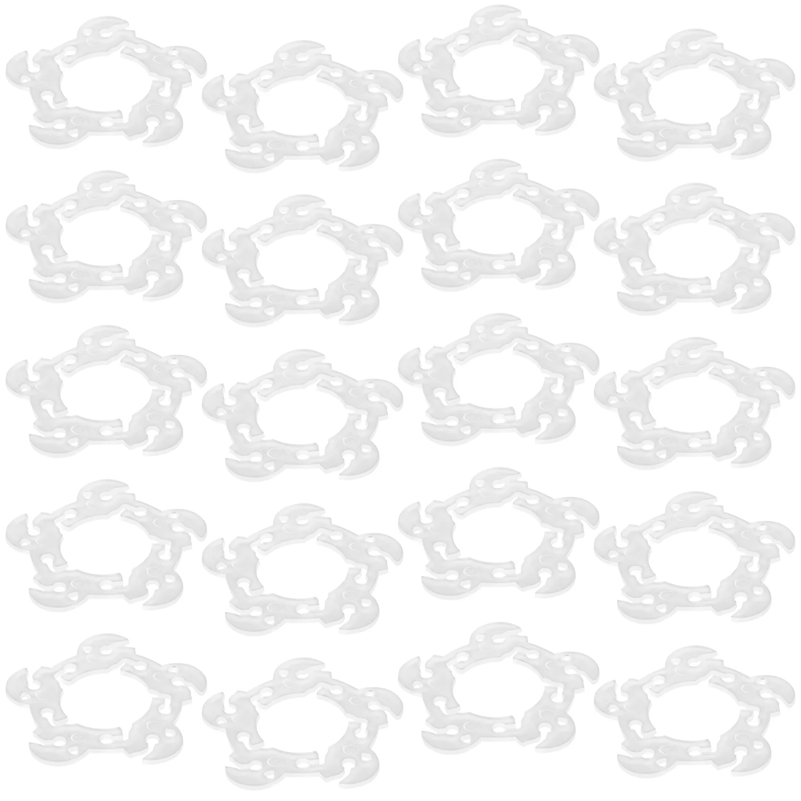 

100Pcs Balloon Accessories Clips Easy Fast Tie Tool Balloon Holder for Wedding Birthday Party Decorations Balloons Buckle