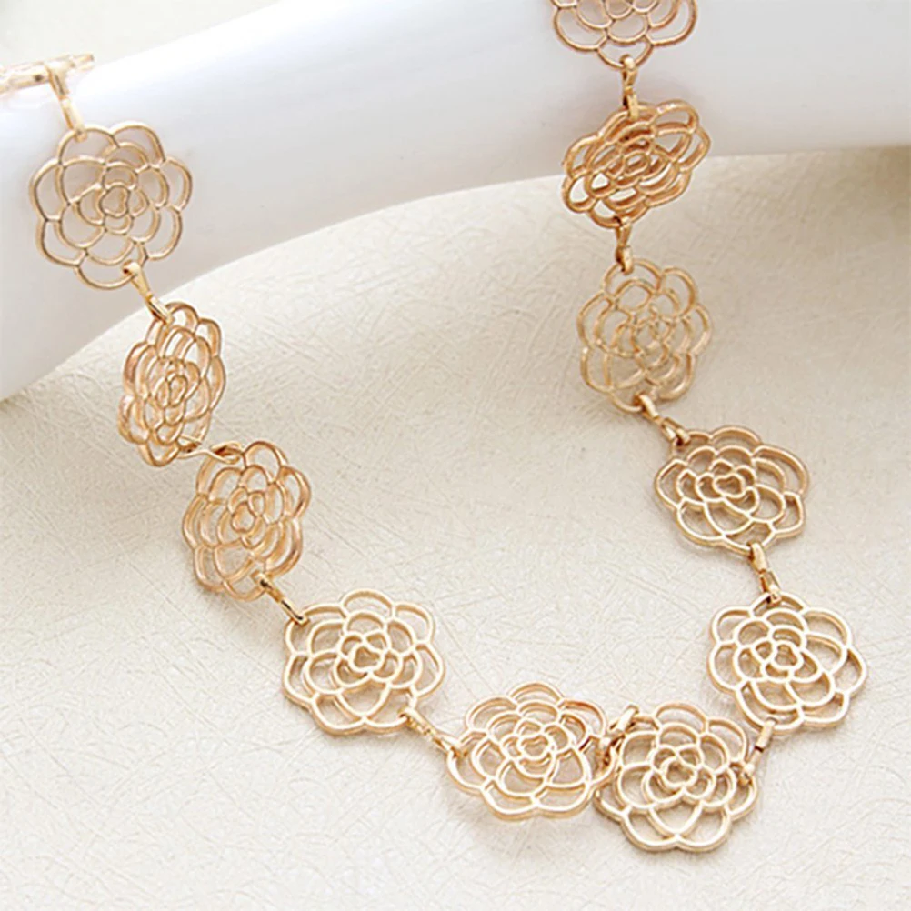 

Rose Headband Hairband for Women Girls Elastic Flower Hair Band Stylish Casual Wear Hair Care Styling Tool Lightweight