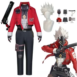 Zenless Zone Zero Billy the Kid Cosplay Costume Wig Cos Zzz Halloween Costumes Wig Prop Masks