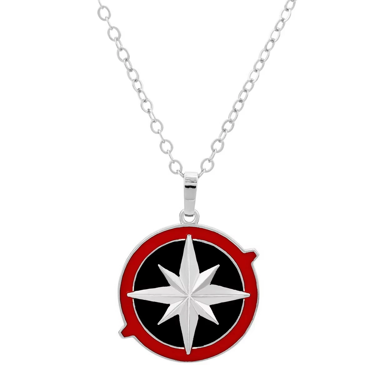 KPOP Acrylic Necklace Skz Fluorescent Rod Inspired Compass Pendant Necklace
