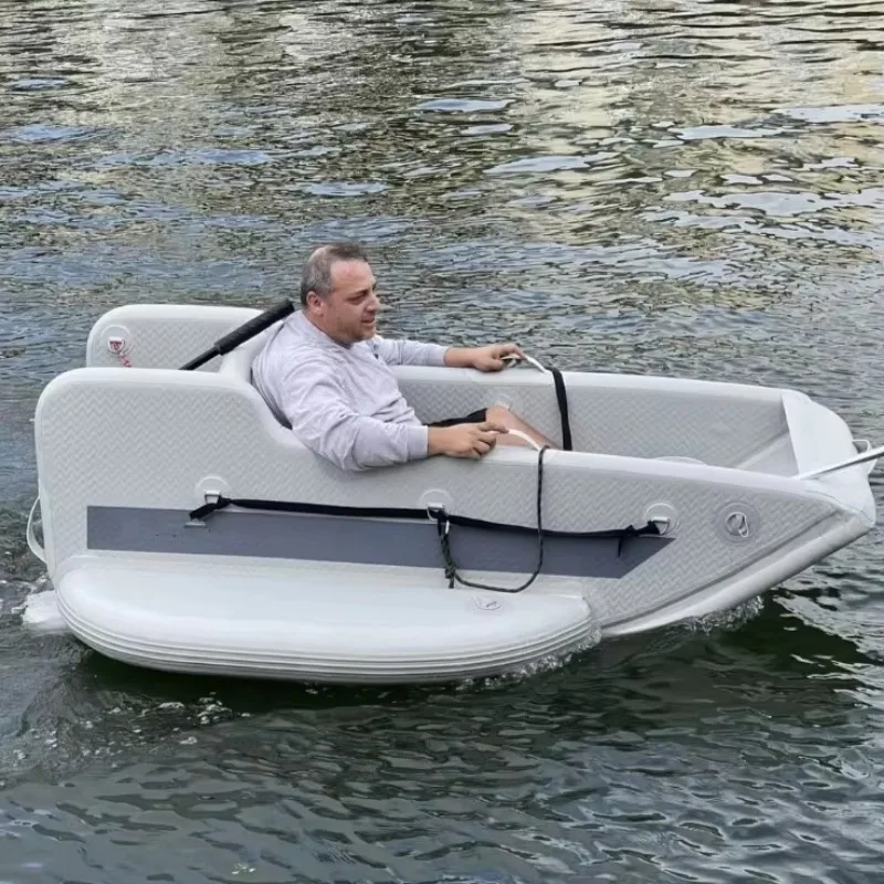 Lake Adventure Durable Insland Drop  Mini Boat with Pump