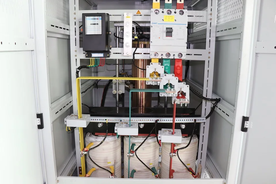 500kva  415V AVR Industrial three phase voltage stabilizer regulator