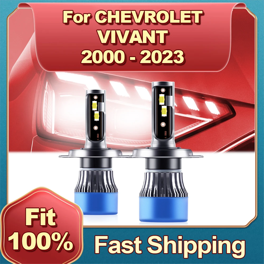 

LED H4 180W Car Headlight Bulb CSP 3570 6000K For CHEVROLET VIVANT 2000 2001 2002 2003 2004 2005 2006 2007 2008 2009 2010-2023