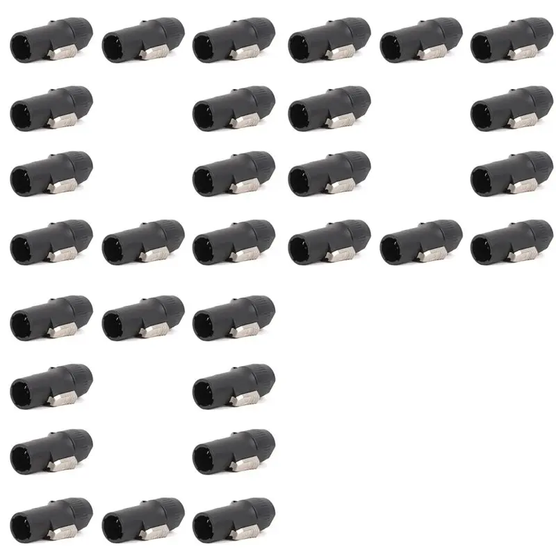 

2026-WISH 30 шт. 3-контактные разъемы True Locking Connector (штекер и гнездо) NAC3FX-W NAC3MX-W, материал PA66, степень защиты IP65, водонепроницаемые