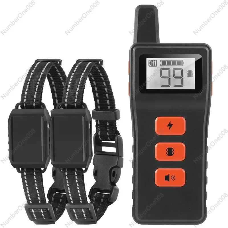 Barking Stopper Dog Trainer Remote Control Anti-dog Barking and Running Three Modes Adjustable Vibration Electric Shock