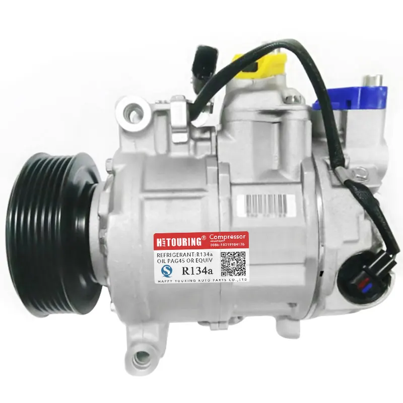 For Audi A4 B6 Air Conditioning Compressor 6SEU12C 8E0260805AF 4471806700  8E0260805G 8E0260805S 447150-0550 4471500550 DCP02012