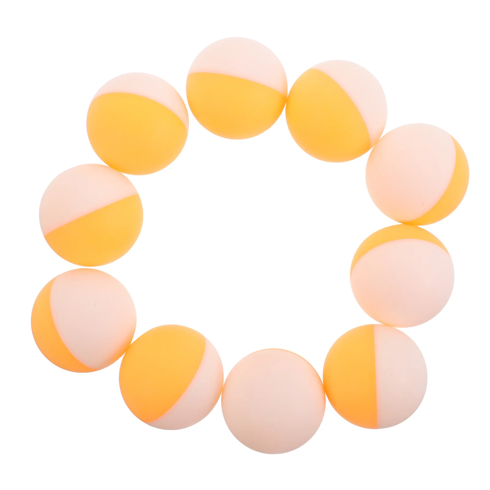 

20Pcs 's Table Tennis Balls Dual Color High Elasticity Durable for Training Competition Indoor Outdoor Pingpong