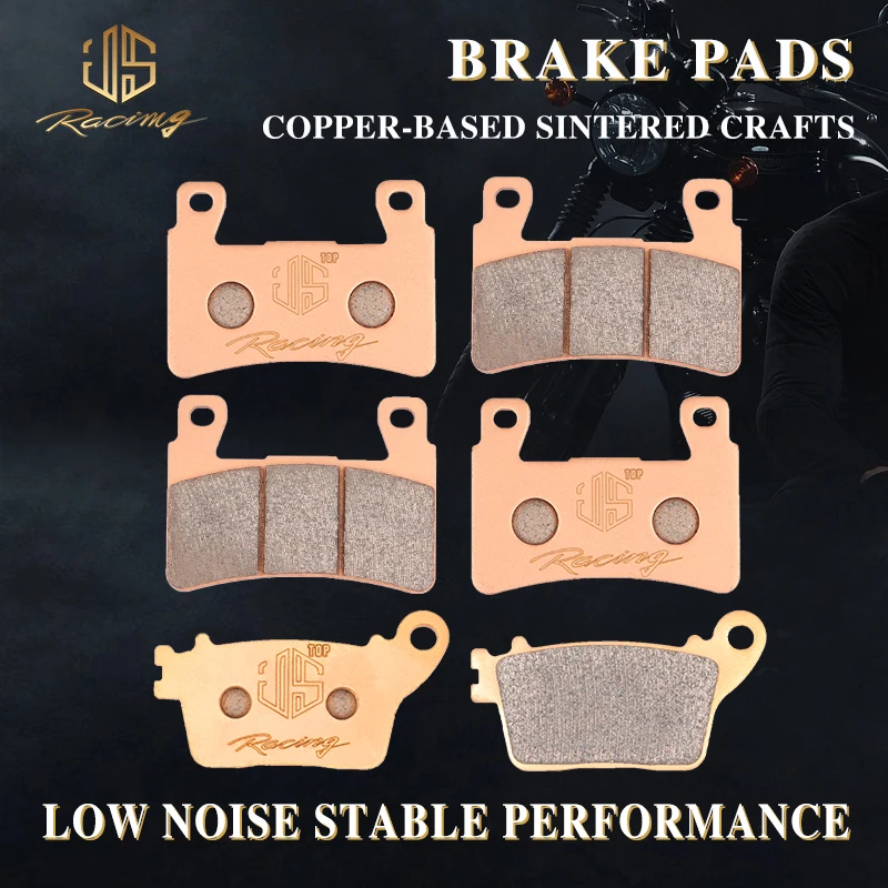 

JSRAOIMG Motorcycle Accessories Sintered Front Rear Brake Pads For Kawasaki ZX6R ZX636 Ninja 636 ZX 6R KRT Edition 2013 -2022