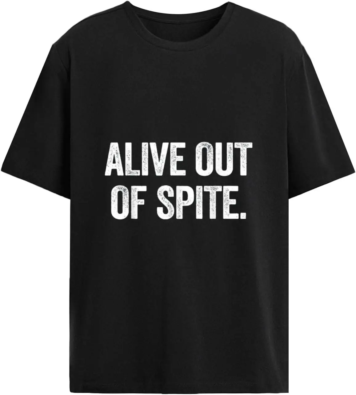 Vivo a pesar de todo. Camisetas para Mujer con Estampado Gráfico