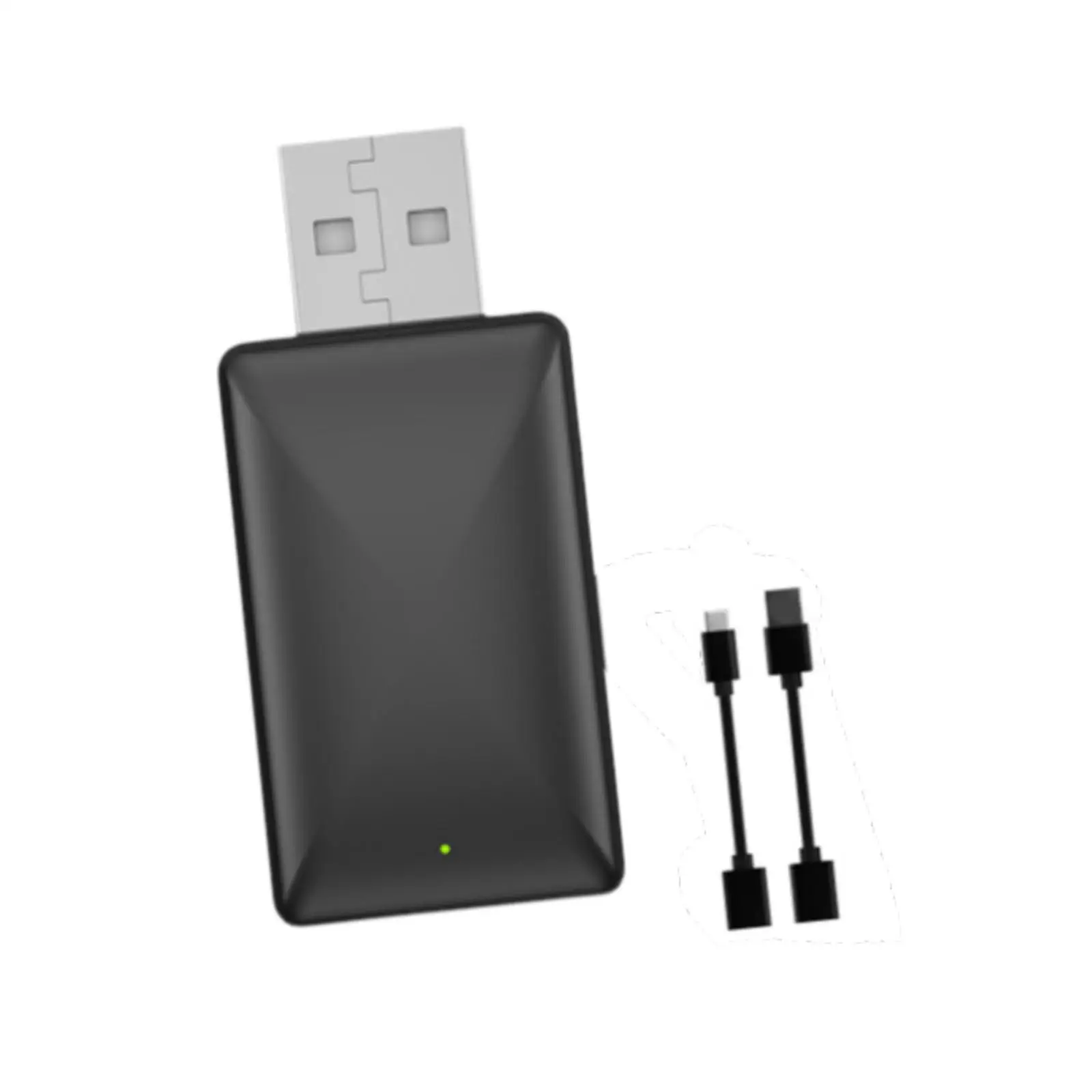 

Wireless Carplay Adapter Carplay for Cars Portable Auto Accessories Easy to Use Sturdy Wireless Plug Play Adapter 2 in 1 Design