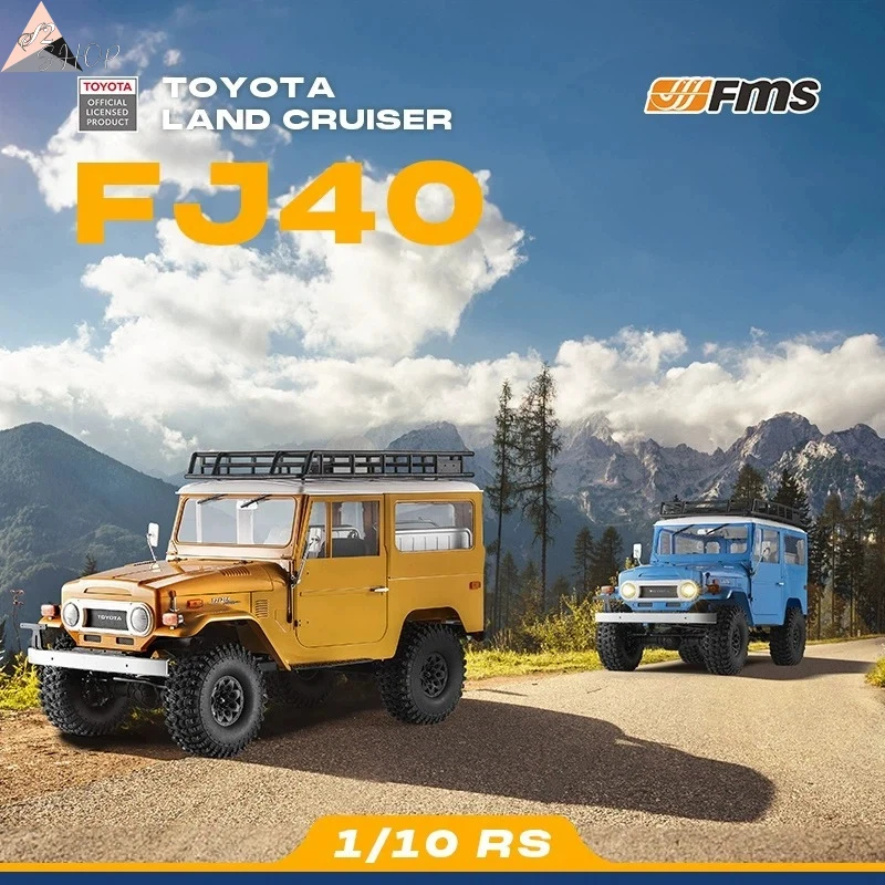 

FMS 1/10 FJ40 Внедорожный альпинистский автомобиль с полным приводом, матовый мотор, радиоуправляемая модель электромобиля, игрушка для мальчика