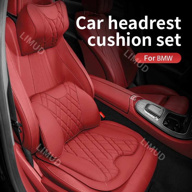 

For 3 Series e46 f30 f31 f34 f35 g20 Car headrest - Easy to install - No tools required Soft and does not press on the shoulder