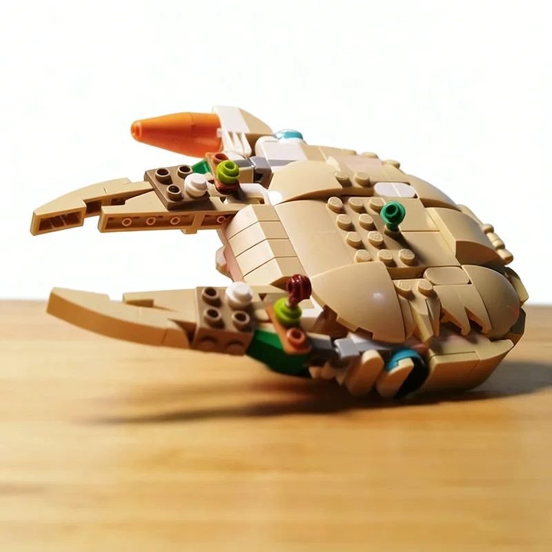 220ピース-moc-クリエイター3-1-ミレニアムバニー-オルタナティブビルドモデル-組み立てブロック-組み立ておもちゃ-フェスティバルギフト-ブリック