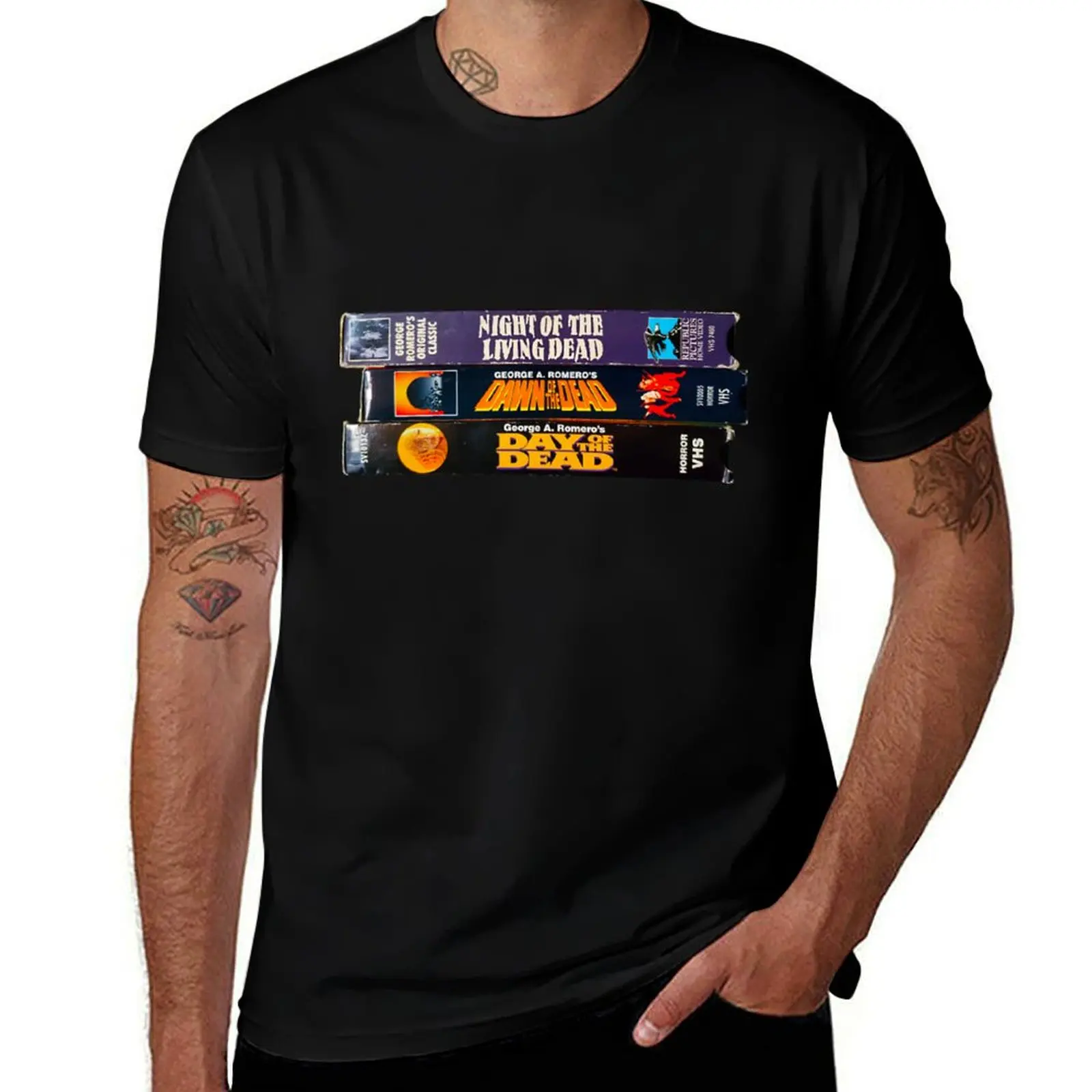 DEAD TRILOGY T-Shirt Casual Loose Fit Summer Tee Shirt T-Shirt