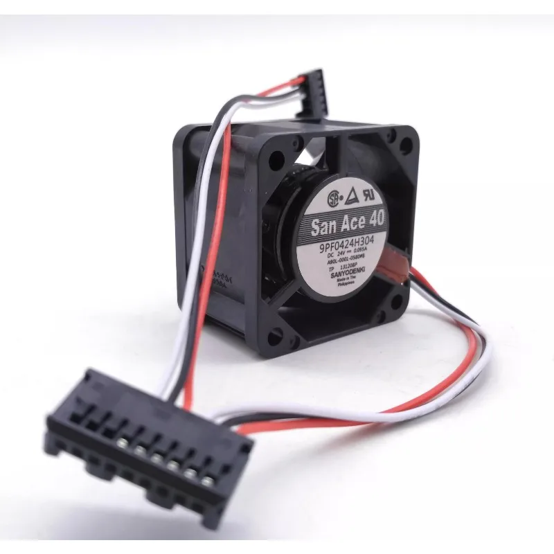 Ventilador refrigerador original para Sanyo 9PF0424H304 9PF0424H303 9PF0424H305 A90L-0001-0580 #   Ventilador A/B/C Fanuc 1611VL-05W-B49 40x40x28mm