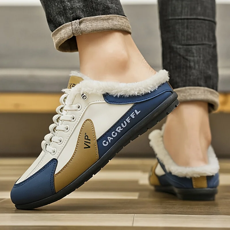 Winterwarme Schuhe, Schneeschuhe, warme Hausschuhe, warme Schuhe für den Innenbereich, bequeme Schuhe, Winter-Alltagsschuhe – Detail 7