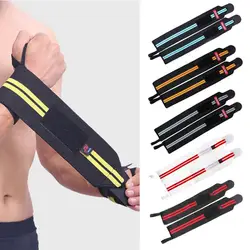 1/2 Wristband Wrist Support Weight Lifting Gym Training Wrist Support Brace Strap Wrap Crossfit Powerlifting Wrist Brace Strap