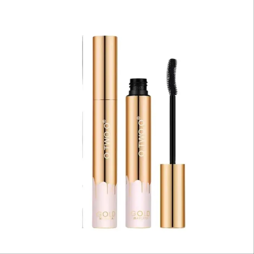 4D Fiber Lash Mascara Verlängerung Wimpern Gebogenen Pinsel Augen Wasserdicht Langlebige Mascara Facil Kosmetik T1533