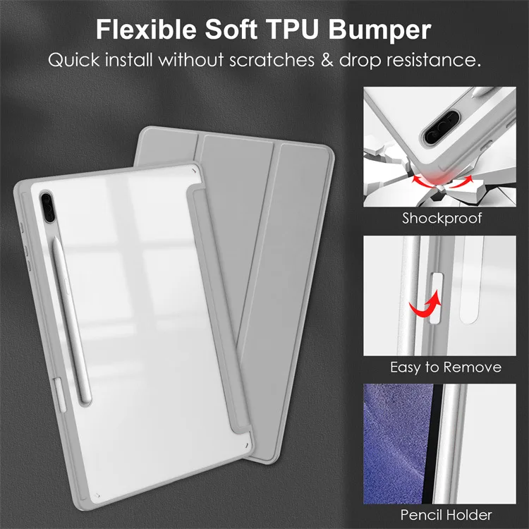 Für Galaxy S10 FE Plus 12.4 Tablet-Schutzhülle S10 Ultra Acryl S9 Plus Cover – Detail 11