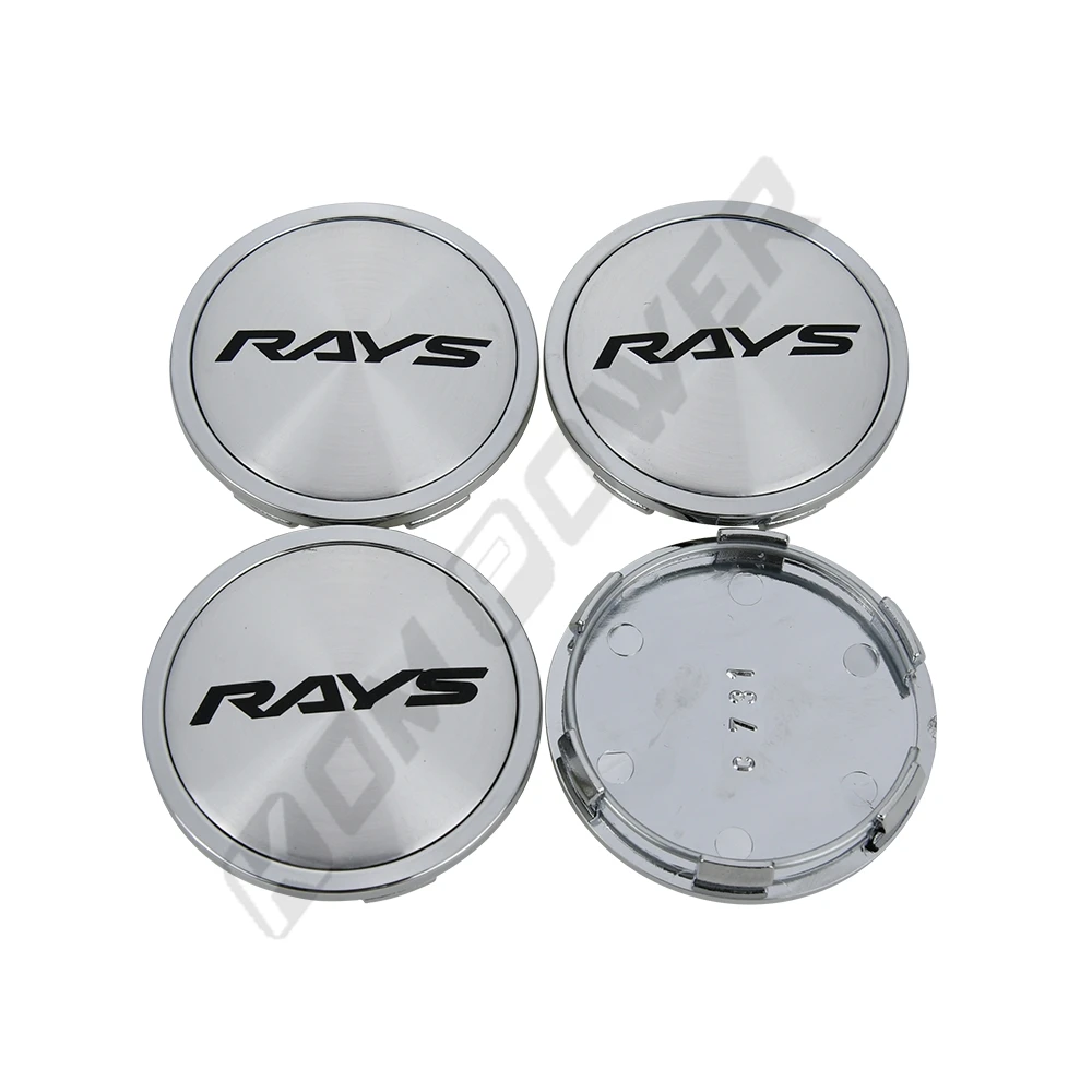 4ピースvolkのrays TE37センターキャップ60ミリメートルホイールハブ