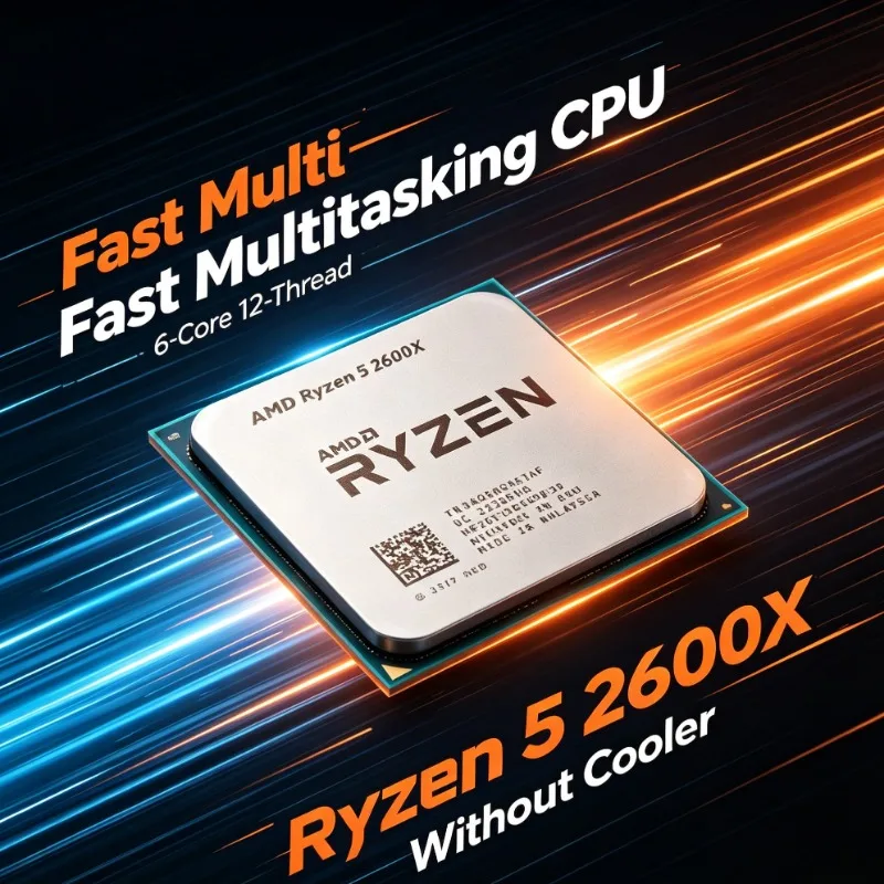 desktop-cpu-processor-r5-2600x-36ghz-6‑core-12‑thread-95w-am4-without-cooler-for-home-office-gaming