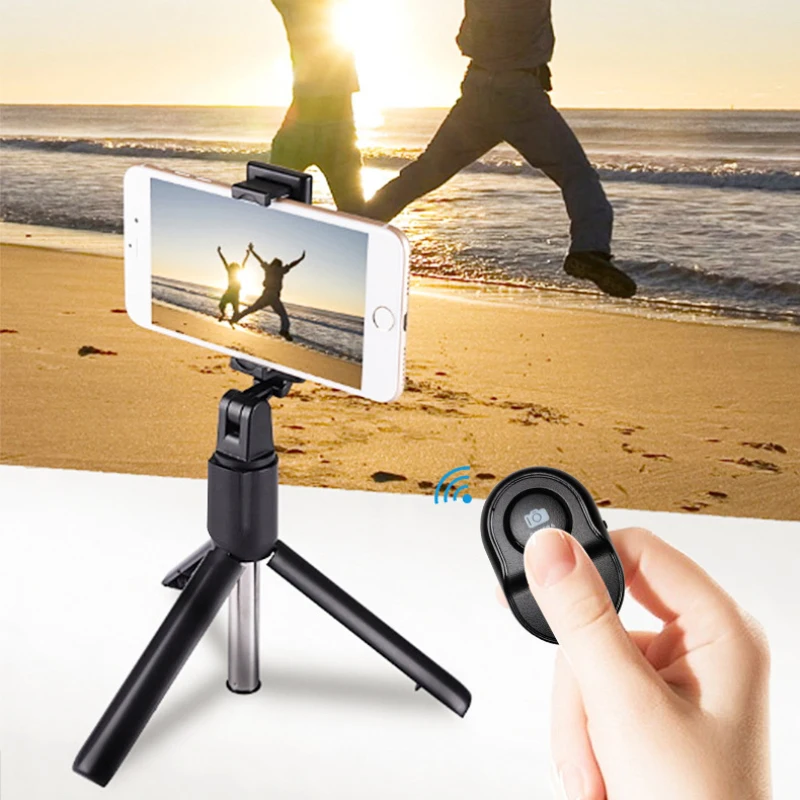 Mini Portable Remote Control Camera Wireless Selfie Shutter Control For IPhone/Android Take Photos Videos Hands-Free