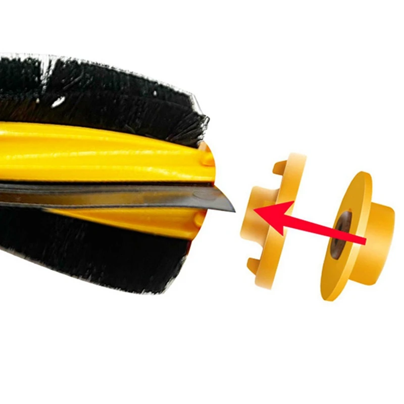 Brosse à rouleau ABJI-2 pièces pour accessoires de balayeuse ECOVACS DJ35 DJ36