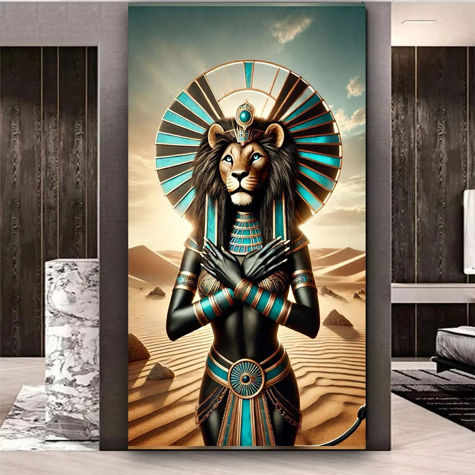 

Король Египта, полная квадратная и круглая алмазная мозаика, сделай сам, алмазная живопись, большой размер, религиозные украшения, вышивка крестом, комплект для домашнего декора