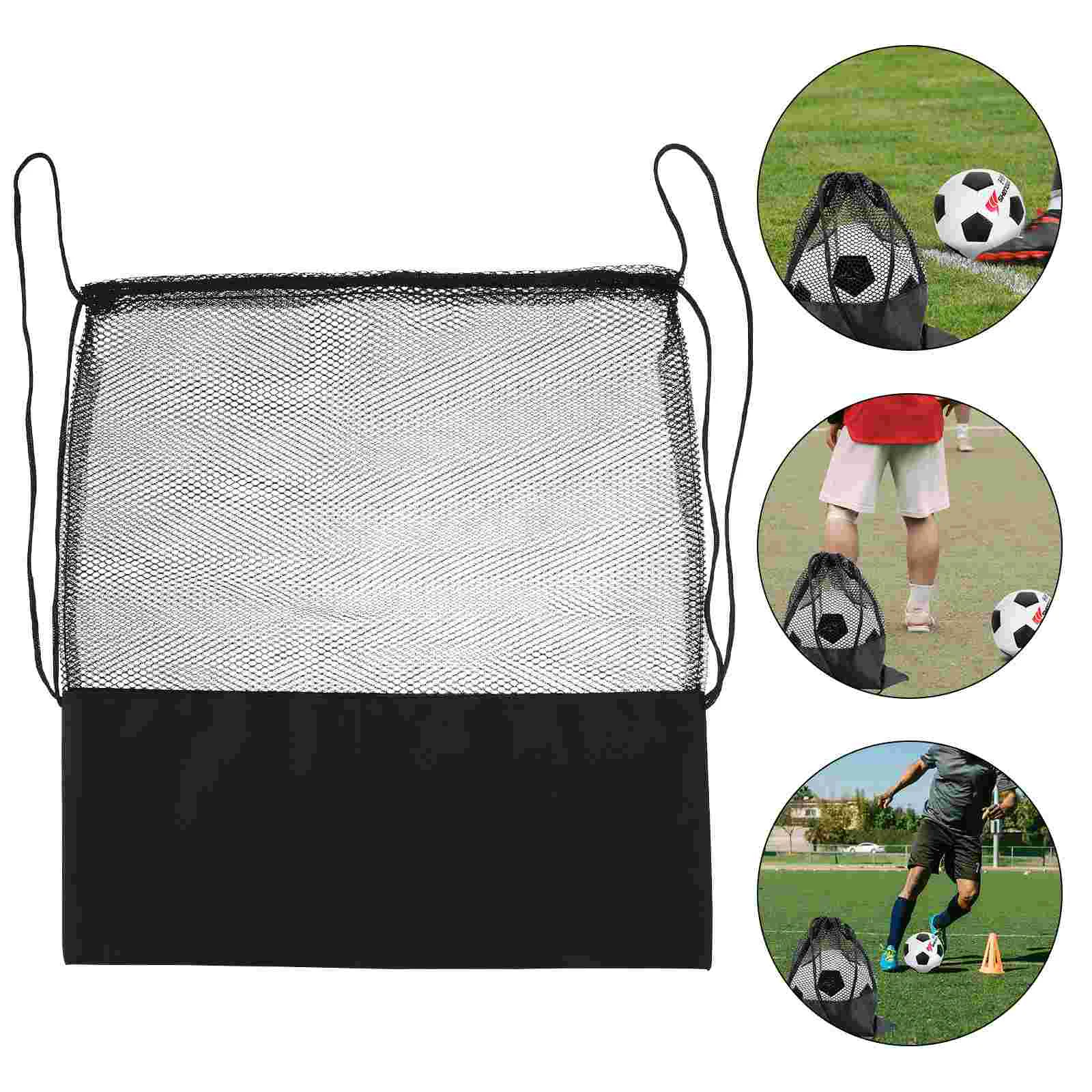 

2 Pcs Golf Bag Handbag Backpacks Multi-function Drawstring for Basketball Sports Storage Mesh Oxford Cloth Carry Individual