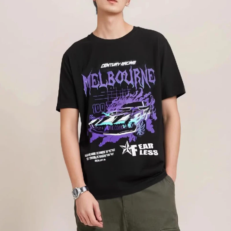 

Car Graphic Cotton New Summer Men Women T Shirt Hip Hop TShirts Tee Oversize Short Sleeven Round Neck Baggy Streetwear Top Tees