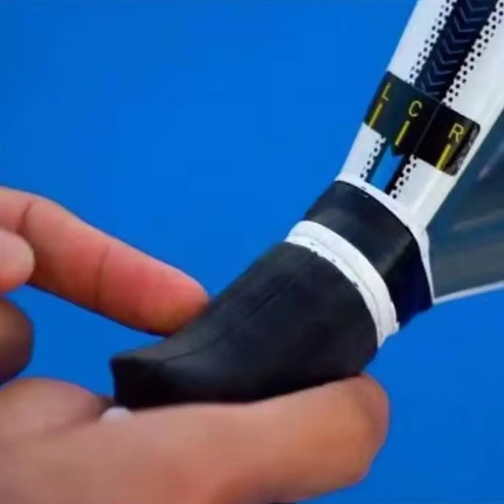 Tennis Pickleball Padel Racket Grip Trainer, Anti-Slip Silicone Handle Grip Corrector, Ergonomic Swing Training Aid, image 5