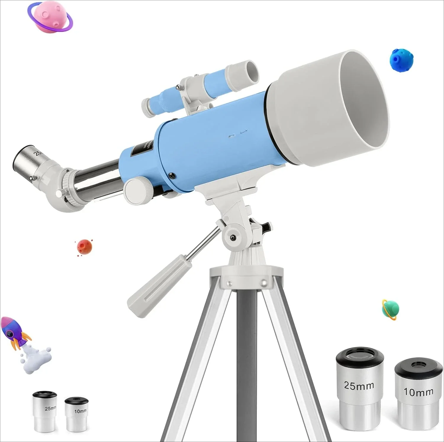 Telescope for Adults - 70mm Aperture and 400mm Focal Length Professional Astronomy Telescope for Beginners